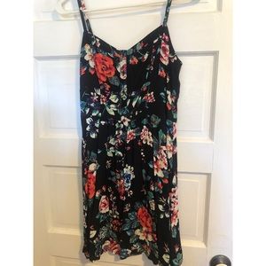 Express dress | Floral print mini